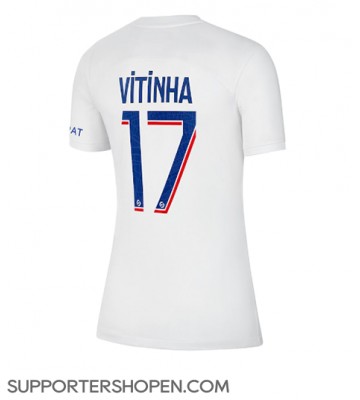 Paris Saint-Germain Vitinha Ferreira #17 Tredje Matchtröja Dam 2022-23 Kortärmad